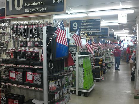 inside store