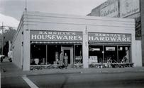 Store Front Ramshaw's Hardware 1957