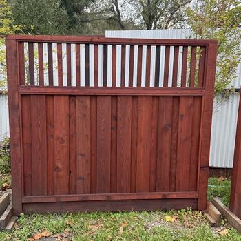 Custom Designed Fence Panels
