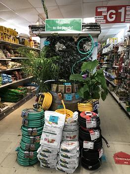 Garden end cap