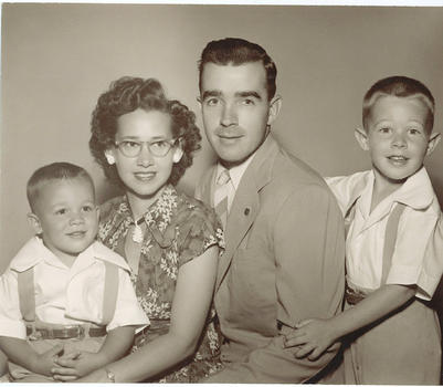 Paul, Margaret and two sons