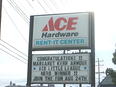 Ace Hardware Ace Signage
