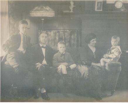Frank Marshall Pile & Family