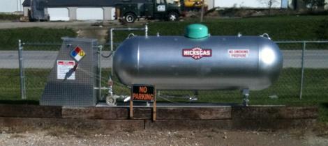 Propane filling station