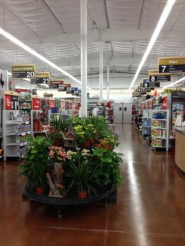 Store aisle