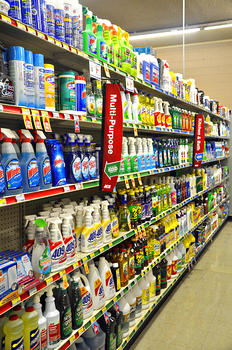 Cleaning aisle