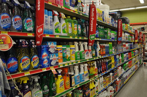 Cleaning supplies