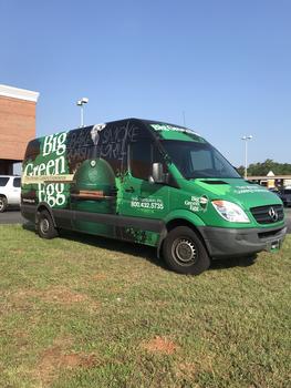 Big Green Egg Van