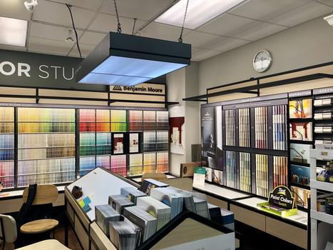 Part of the Paint Department