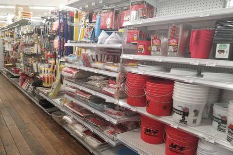Buckets & Drop Cloth