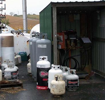 Propane Tank Filling
