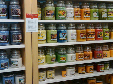 Yankee Candle Wall