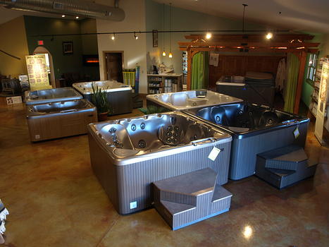 Hot Tub showroom