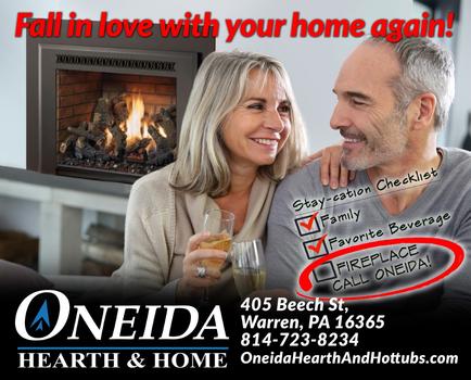 Oneida Hearth Stay-cation