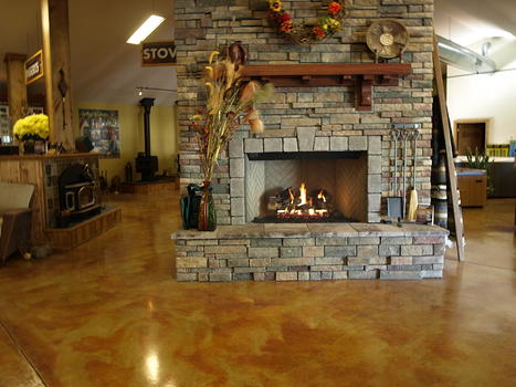 fireplace