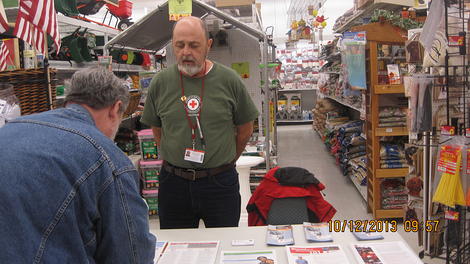 Local Red Cross Volunteer