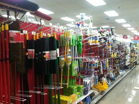 BROOMS & MOPS