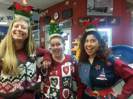 Who has the ugliest sweater?