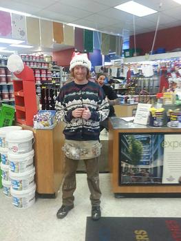 Who has the ugliest sweater?