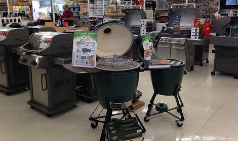 Weber, Big Green Egg, CharBroil Grills