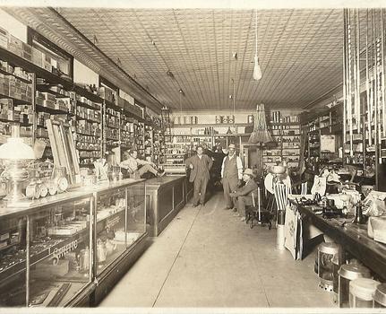 INTERIOR OF HARDWARE