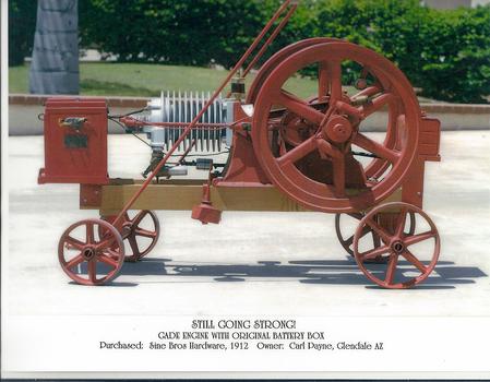 RESTORED GADE ENGINE