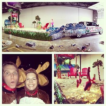 2012 Float "Christmas in July"