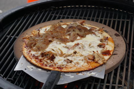 BBQ pizza