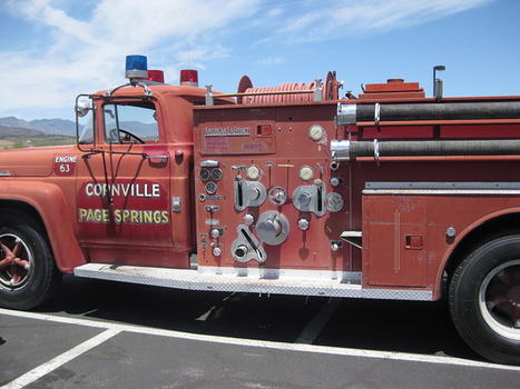1957 Ford FireTruck prior to restoration