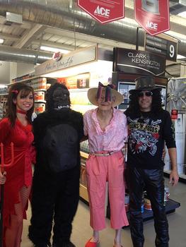 Jaz, Greg, Don, Christiaan