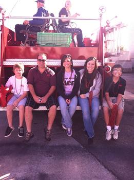 Riding in the Parade