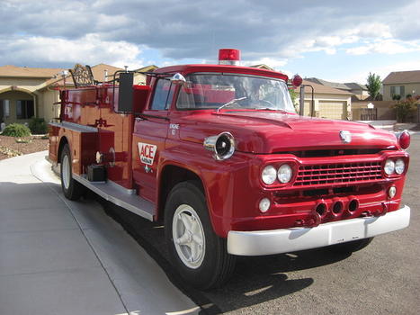 Restored 1957 Ford FireTruck