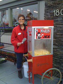 Sharon pops for Marin Ace