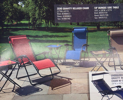 ZERO GRAVITY RELAXER CHAIR