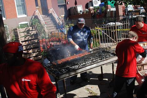 B&D Plumbing helped us out with the hotdogs.