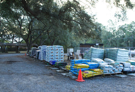 Mulch and Soil
