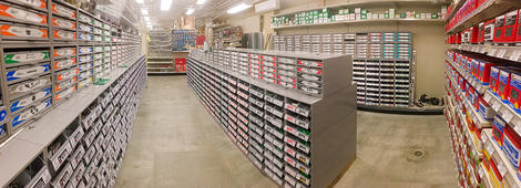 Huge array of hardware.