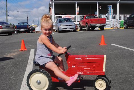 WP Lawnmower Race