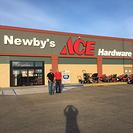 Store Front Newby's Ace - Devils Lake, ND