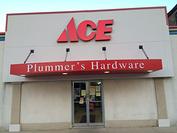 Store Front Plummer's Ace Hardware