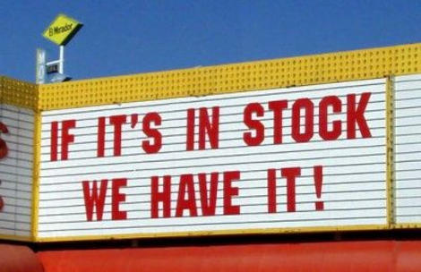 we have it