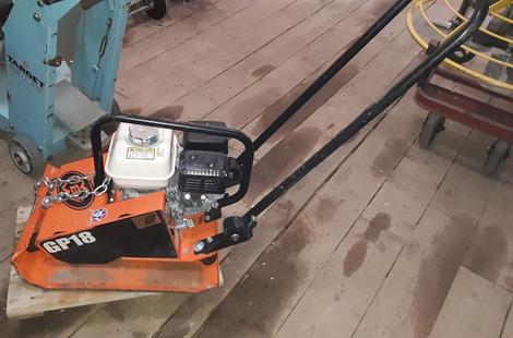 compacting plate