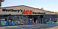 Store Front Helpful Hardware Co. Ace Holly Hill