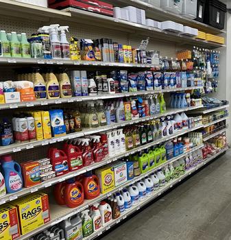 Cleaning supplies