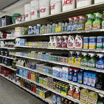 cleaning supplies